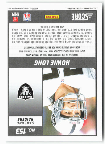 
2024 Score #153 Howie Long