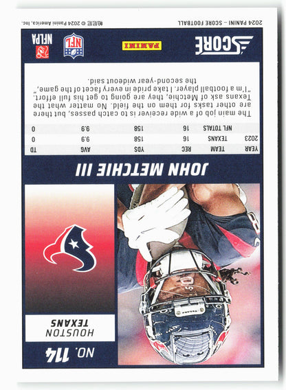 2024 Score #114 John Metchie III