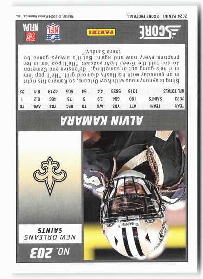 2024 Score #203 Alvin Kamara