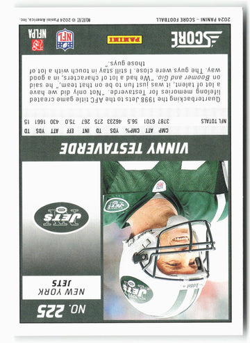 
2024 Score #225 Vinny Testaverde