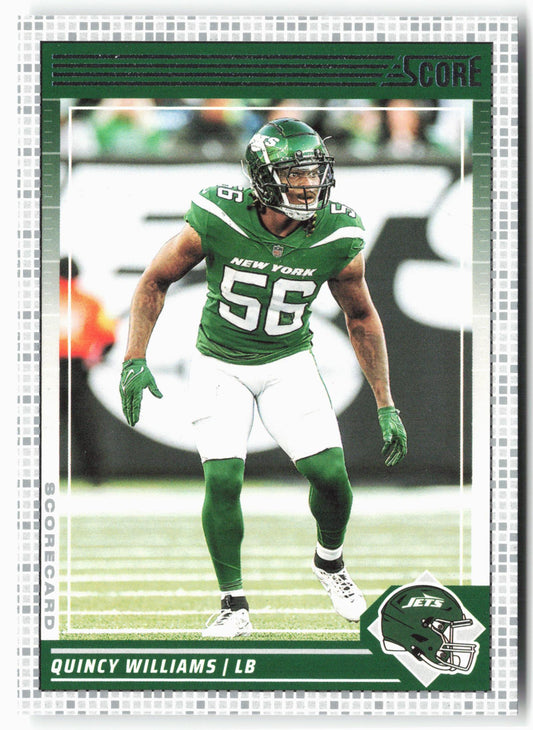 2024 Score #221 Quincy Williams Scorecard