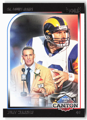 
2024 Score #10 Kurt Warner Men of Canton