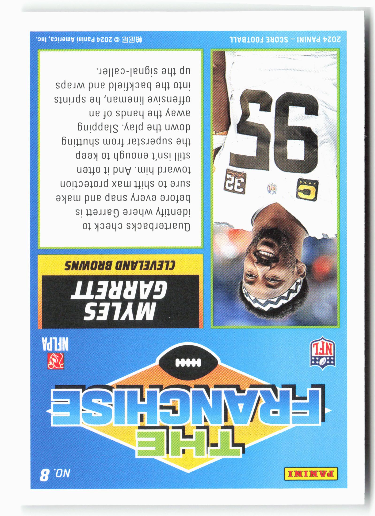 2024 Score #8 Myles Garrett The Franchise