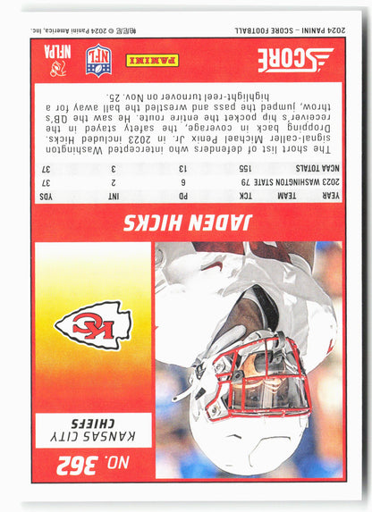 2024 Score #362 Jaden Hicks