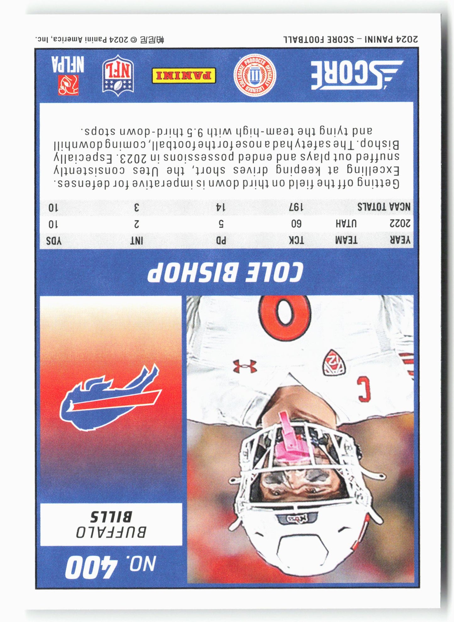 2024 Score #400 Cole Bishop