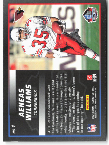 
2024 Score #1 Aeneas Williams Men of Canton