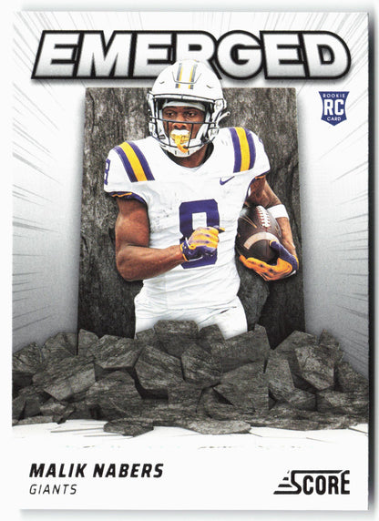 2024 Score #EM-MNS Malik Nabers Emerged