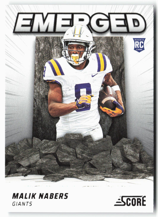 2024 Score #EM-MNS Malik Nabers Emerged