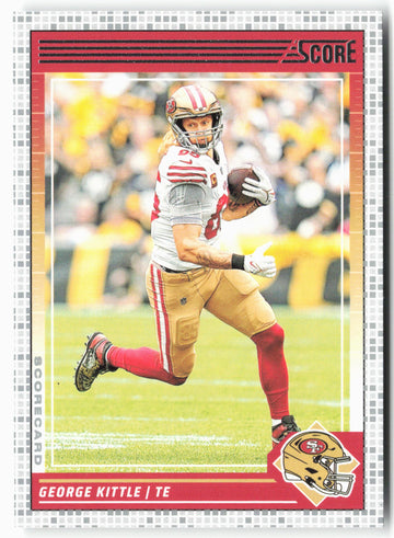
2024 Score #247 George Kittle Scorecard