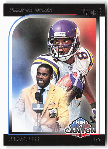 
2024 Score #14 Randy Moss Men of Canton