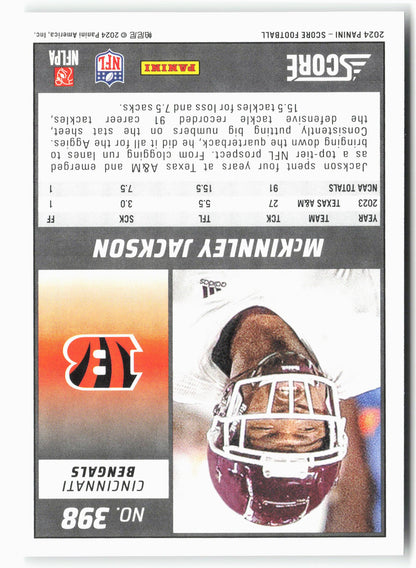 2024 Score #398 McKinnley Jackson