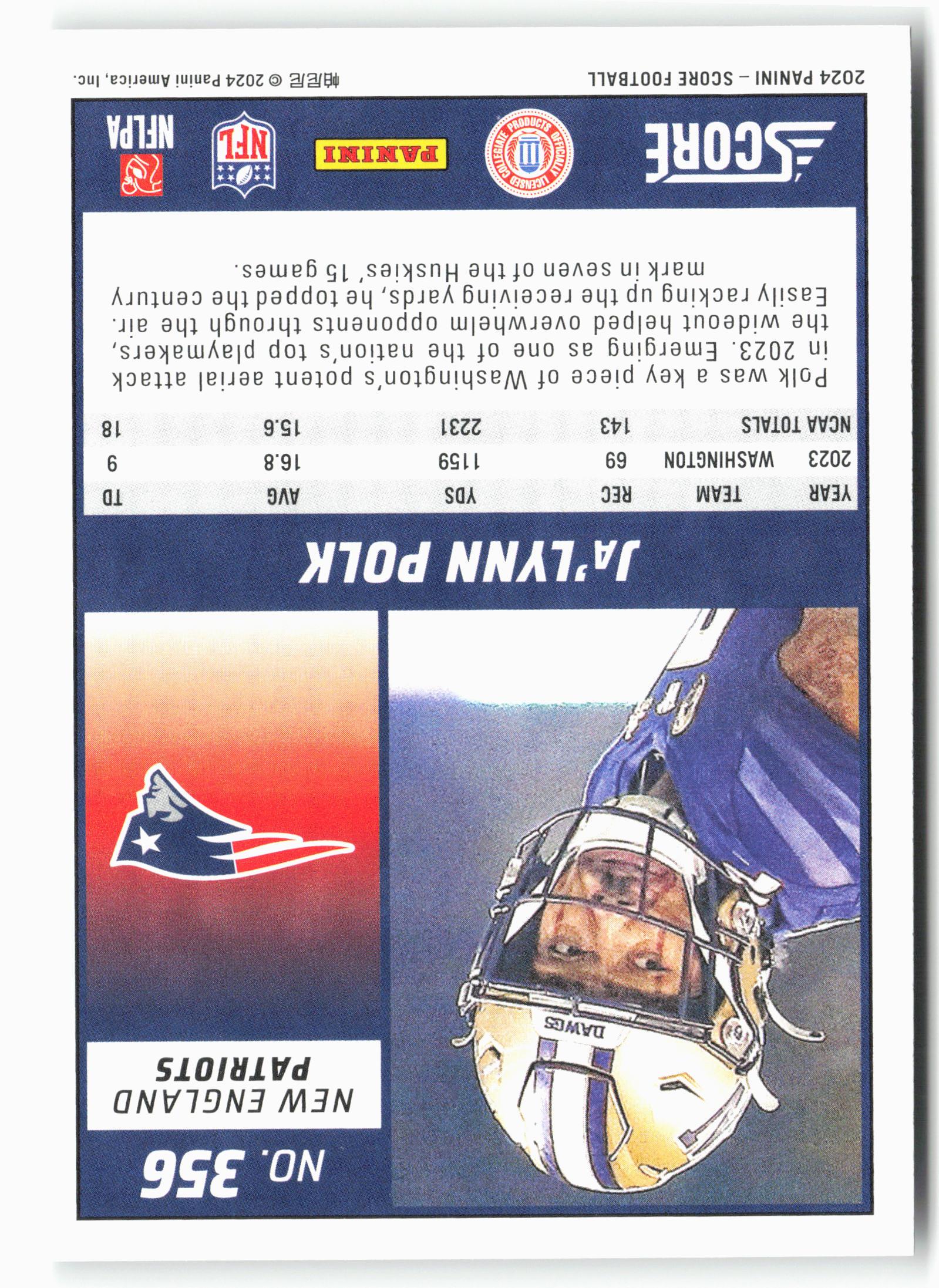 2024 Score #356 Ja'Lynn Polk