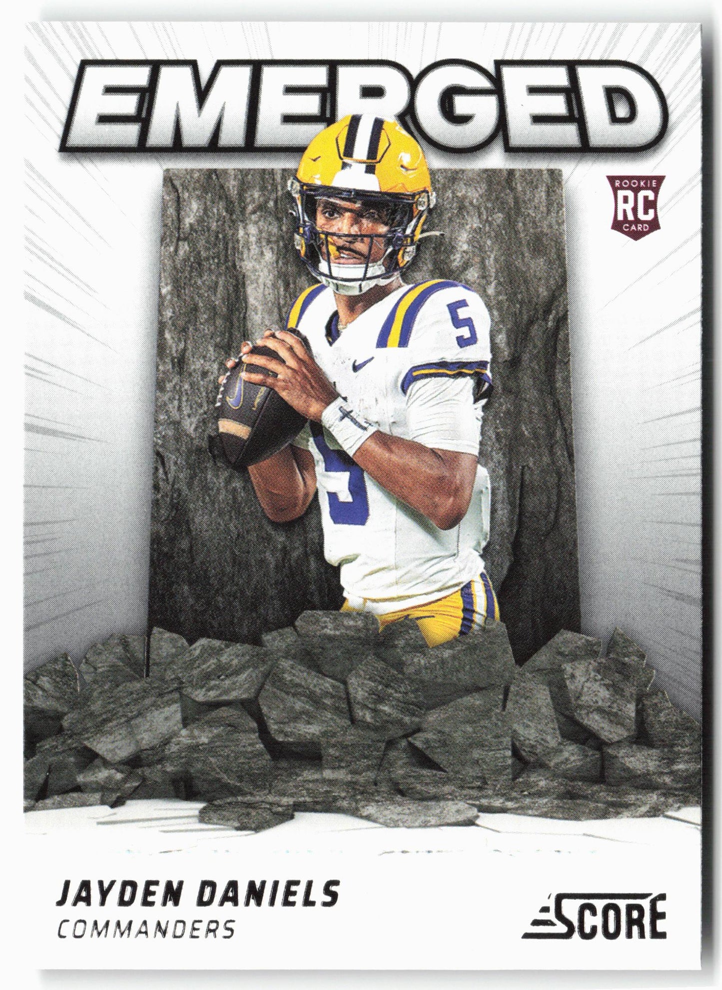 2024 Score #EM-JDS Jayden Daniels Emerged