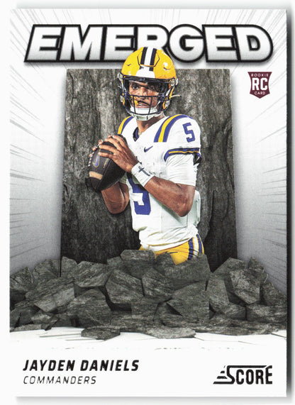 2024 Score #EM-JDS Jayden Daniels Emerged