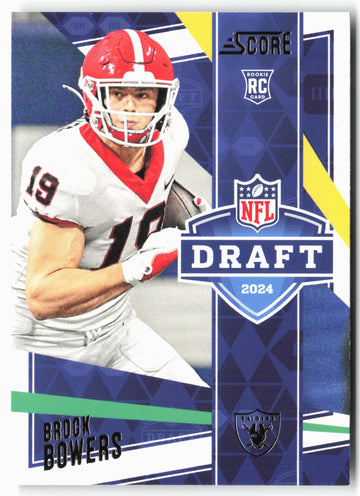 
2024 Score #17 Brock Bowers NFL Draft