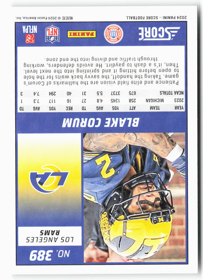 2024 Score #389 Blake Corum