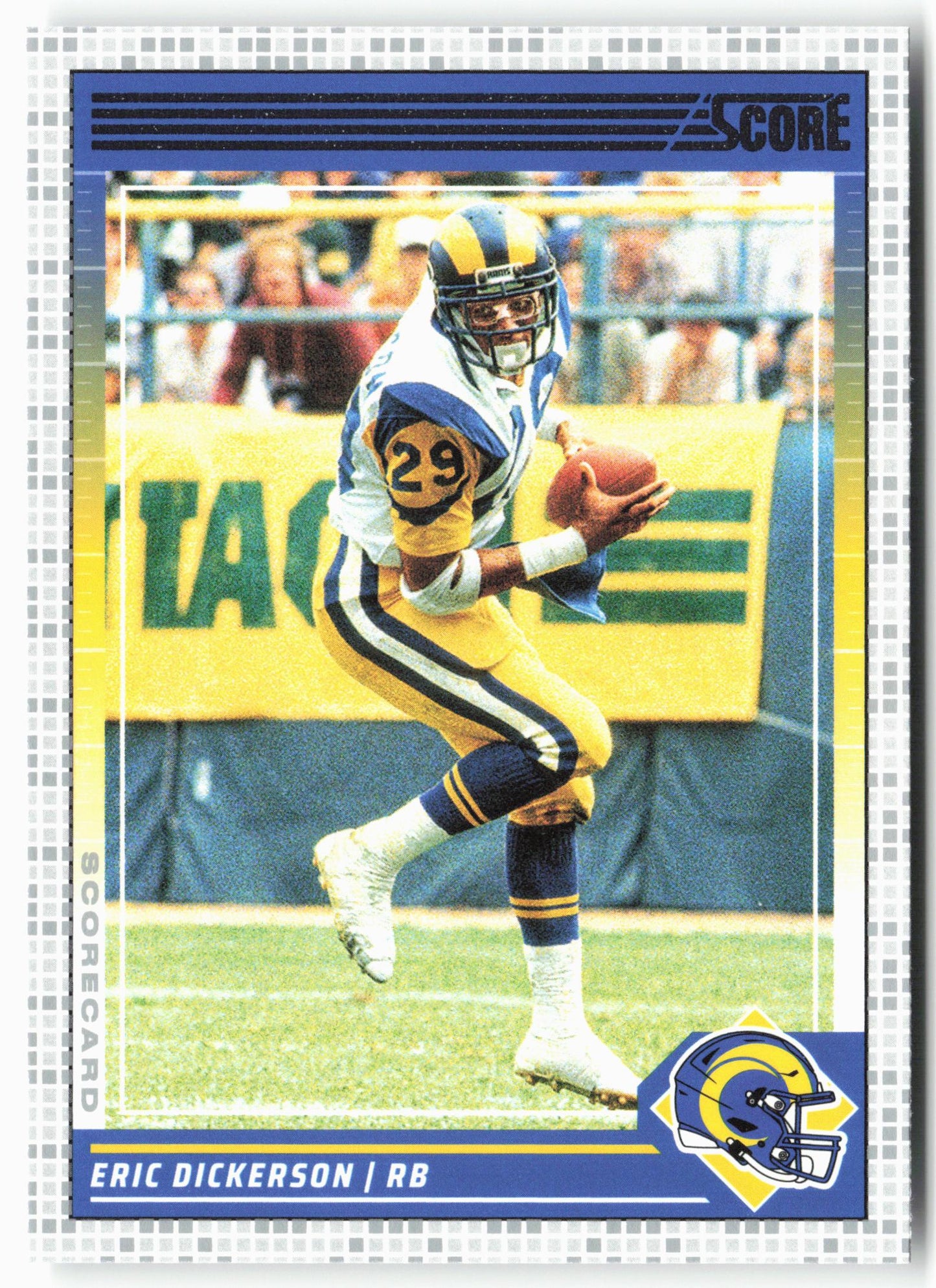 2024 Score #161 Eric Dickerson Scorecard