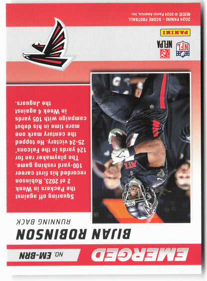 2024 Score #EM-BRN Bijan Robinson Emerged