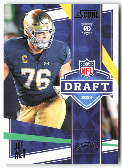 2024 Score #5 Joe Alt NFL Draft