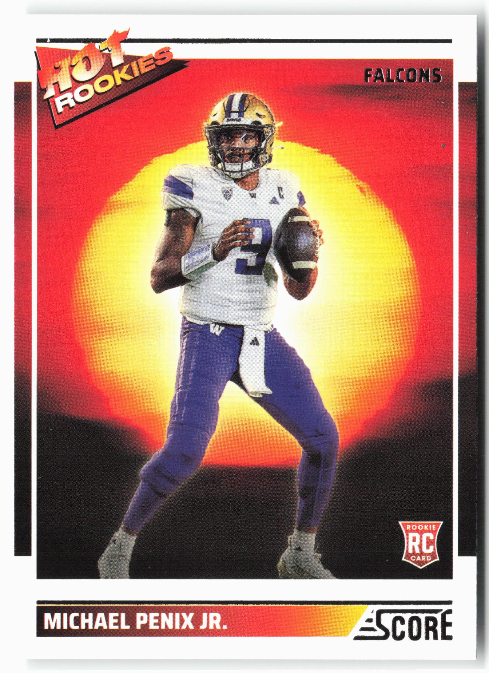 2024 Score #3 Michael Penix Jr. Hot Rookies