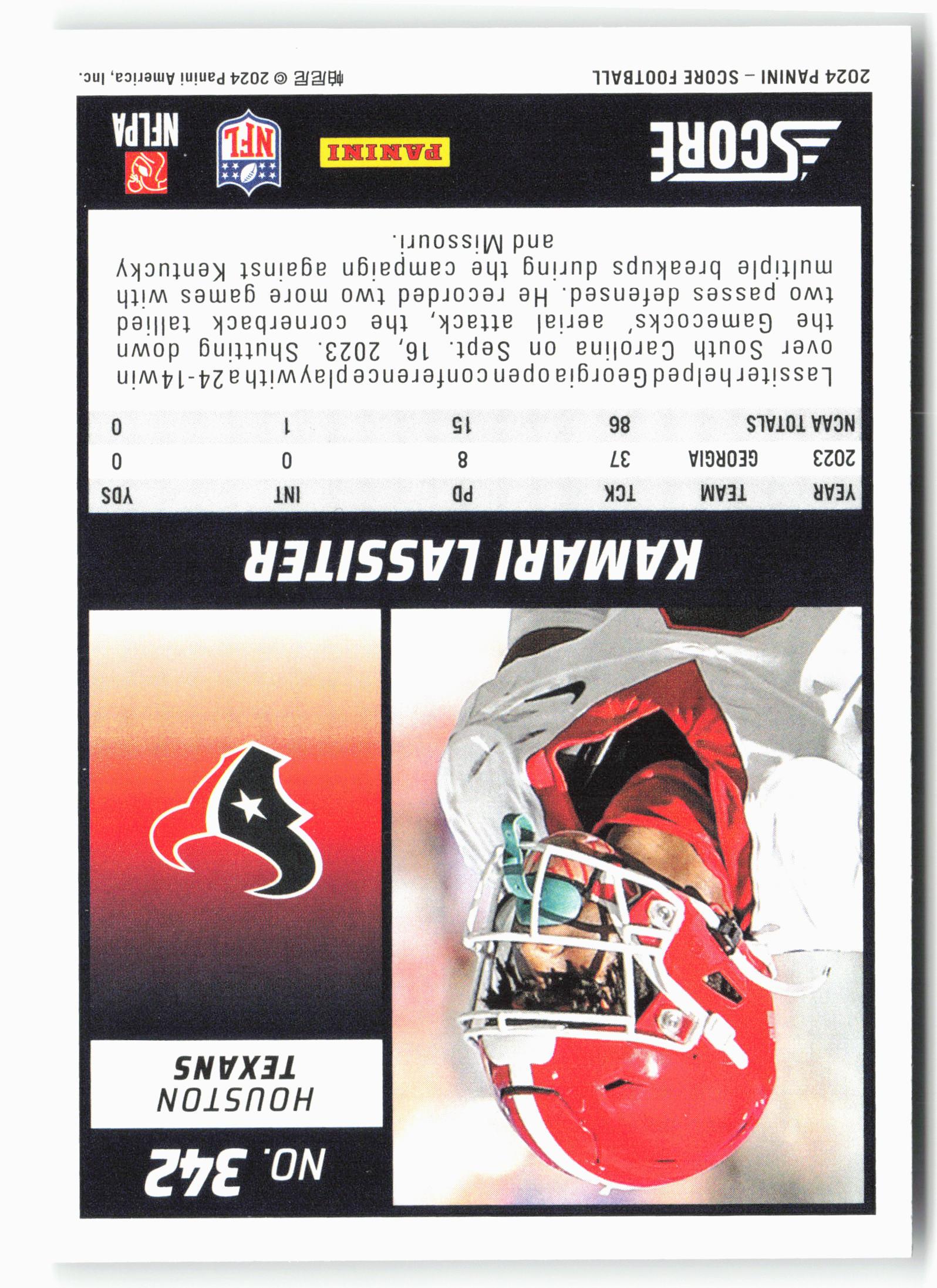 2024 Score #342 Kamari Lassiter