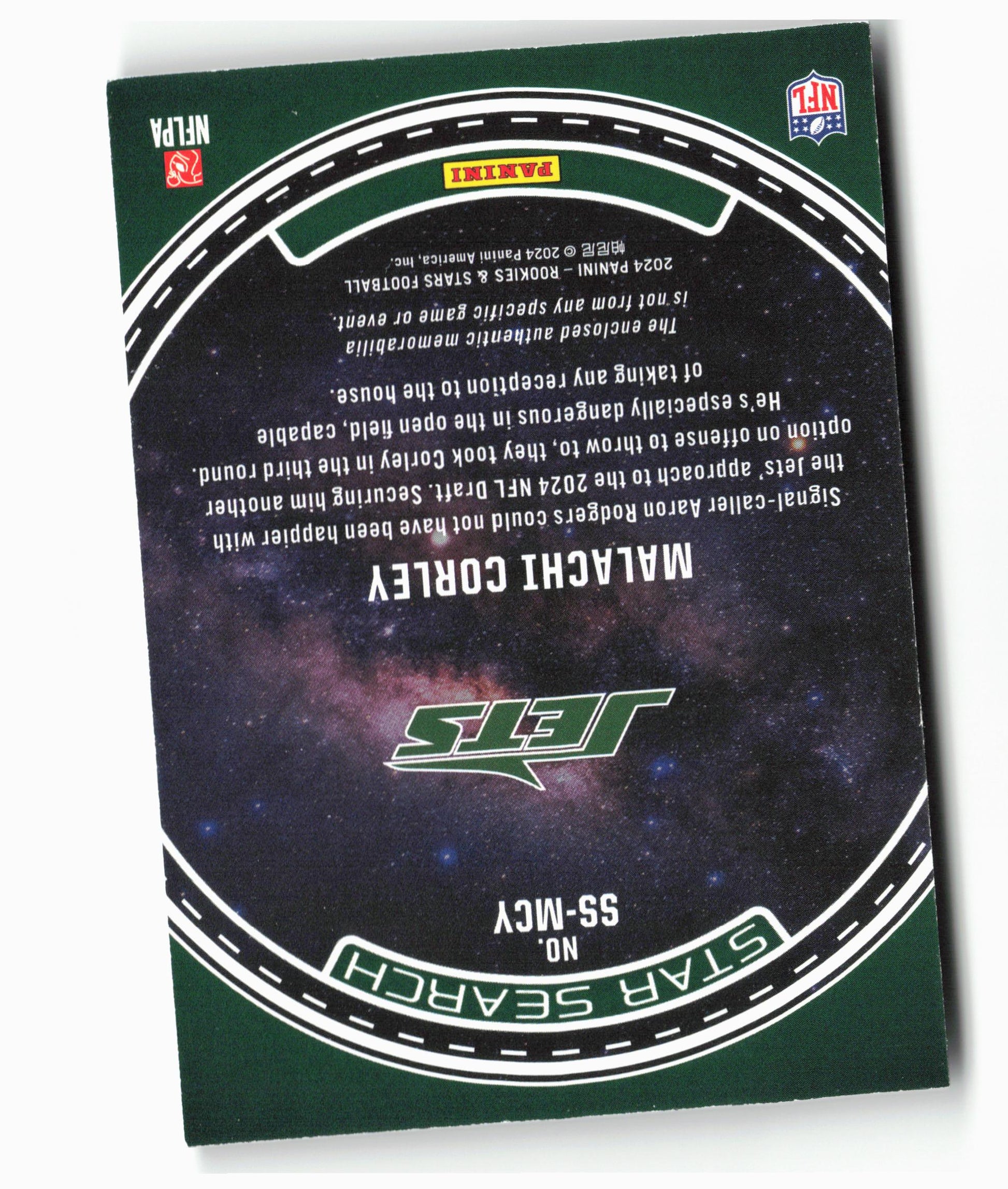 2024 Panini Rookies & Stars #SS-MCY Malachi Corley Star Search