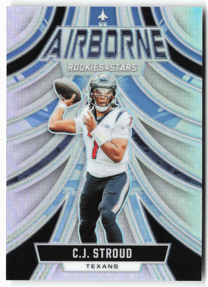 2024 Panini Rookies & Stars #A-CSD C.J. Stroud Airborne Silver