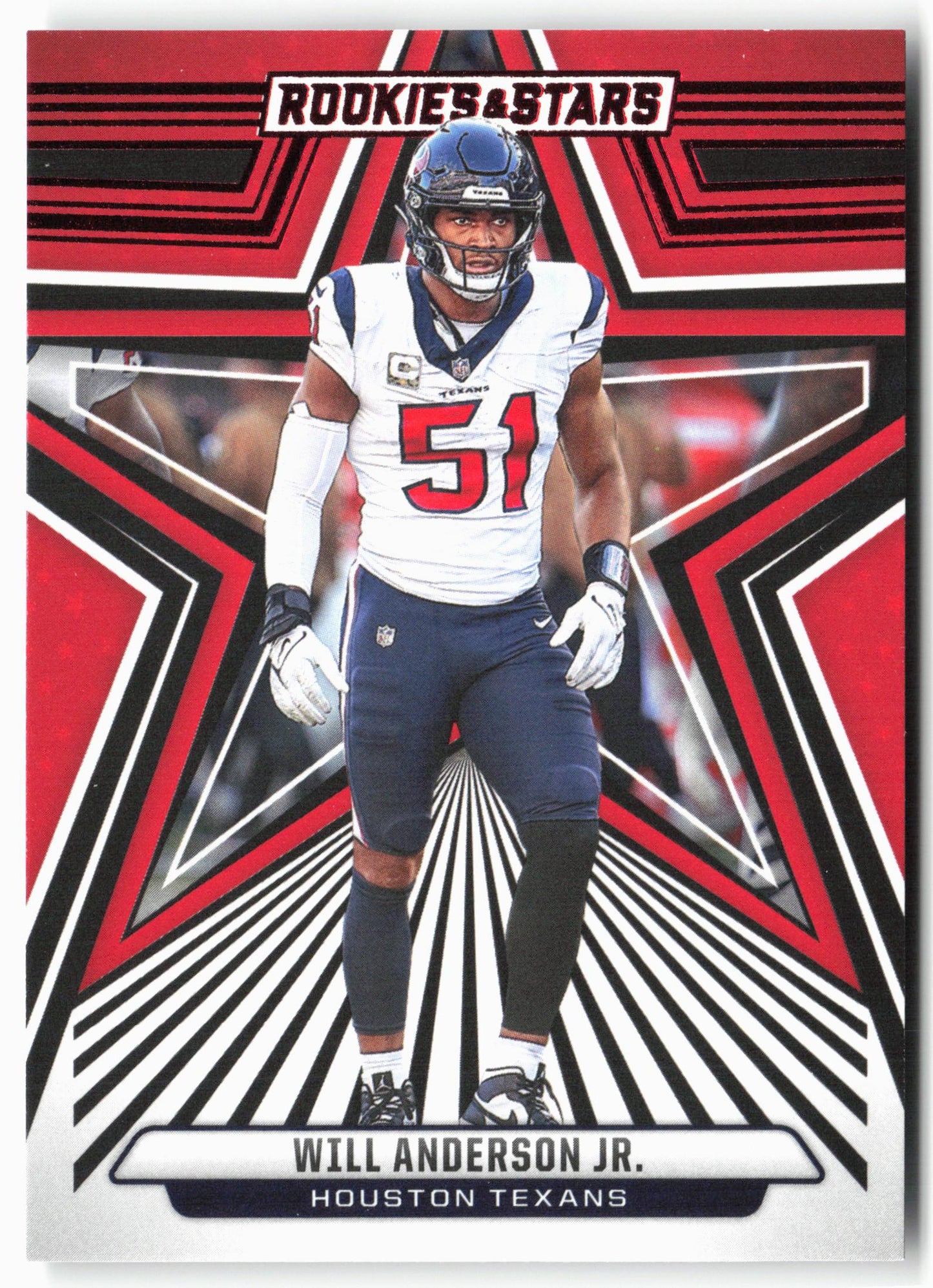 2024 Panini Rookies & Stars #40 Will Anderson Jr. Red