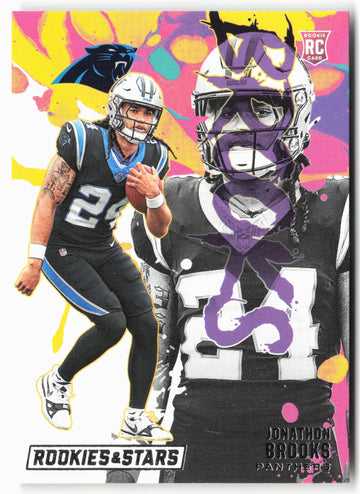 
2024 Panini Rookies & Stars #RE-JBS Jonathon Brooks Rookie Exclusive
