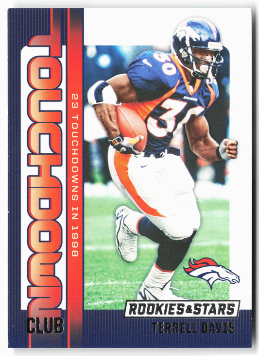 2024 Panini Rookies & Stars #TC-TDS Terrell Davis Touchdown Club