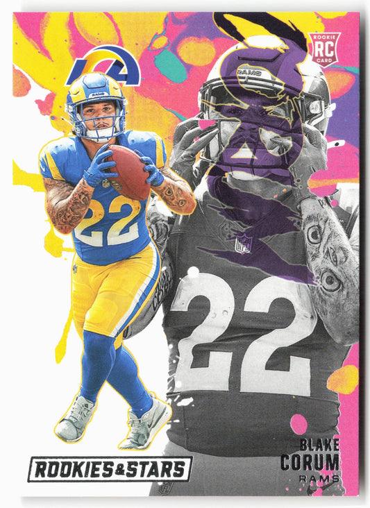 2024 Panini Rookies & Stars #RE-BCM Blake Corum Rookie Exclusive