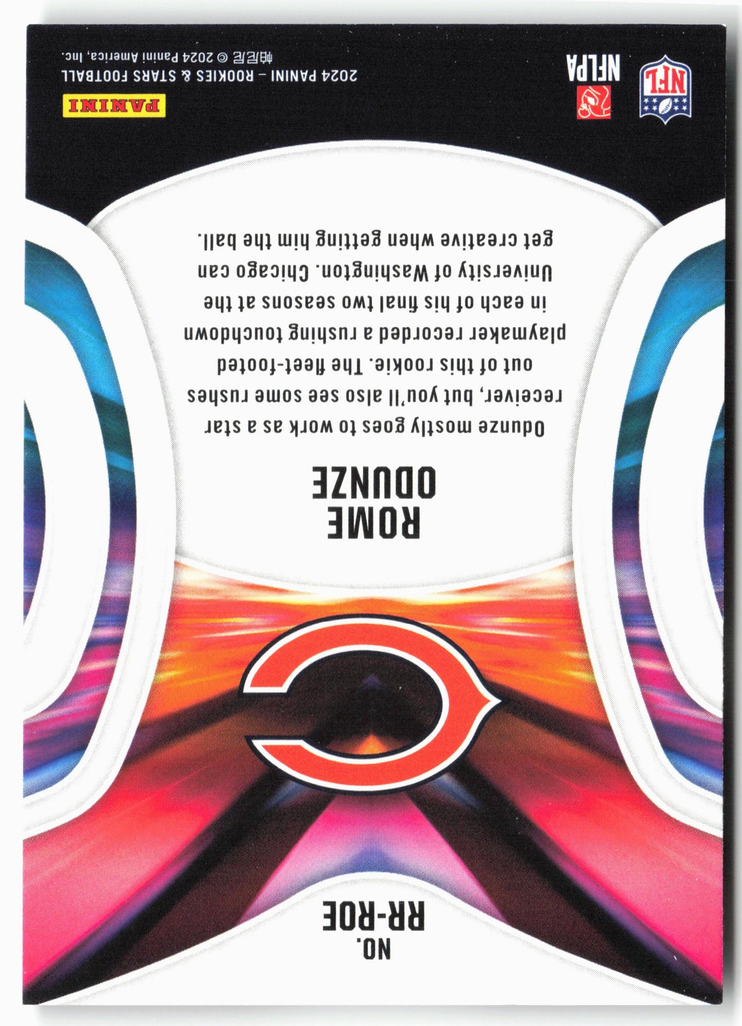 2024 Panini Rookies & Stars #RR-ROE Rome Odunze Rookie Rush