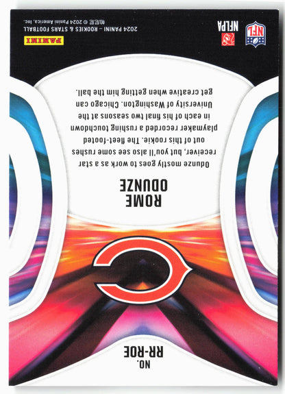 2024 Panini Rookies & Stars #RR-ROE Rome Odunze Rookie Rush