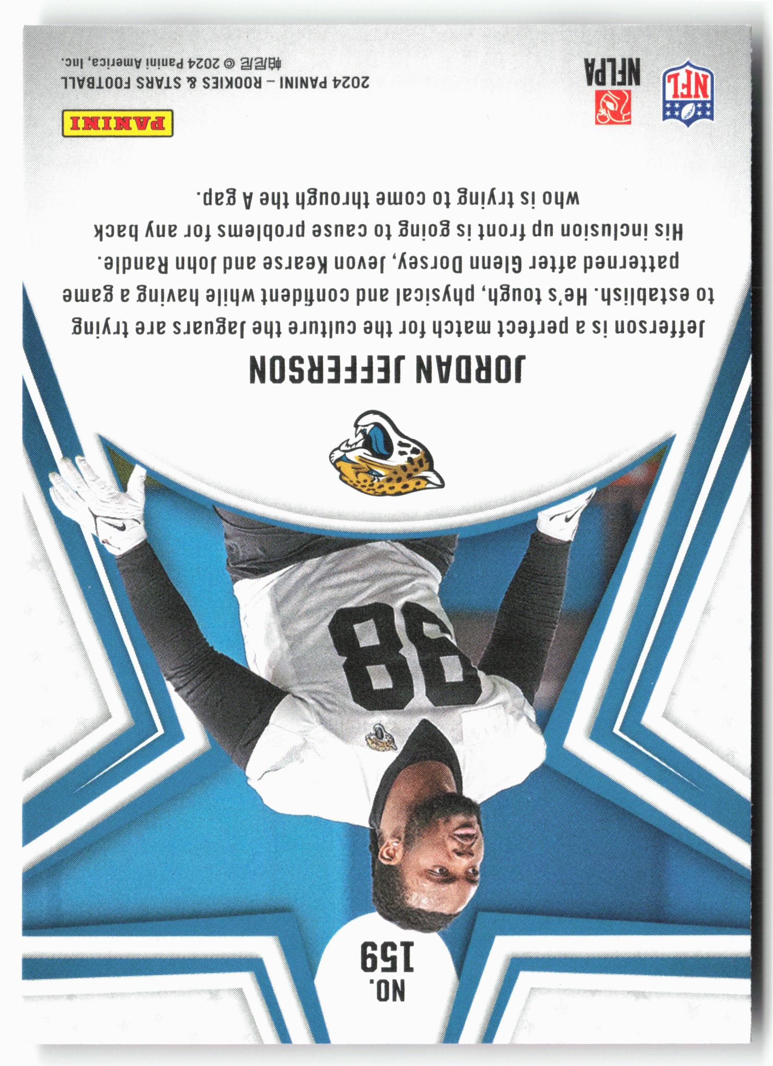 2024 Panini Rookies & Stars #159 Jordan Jefferson Red