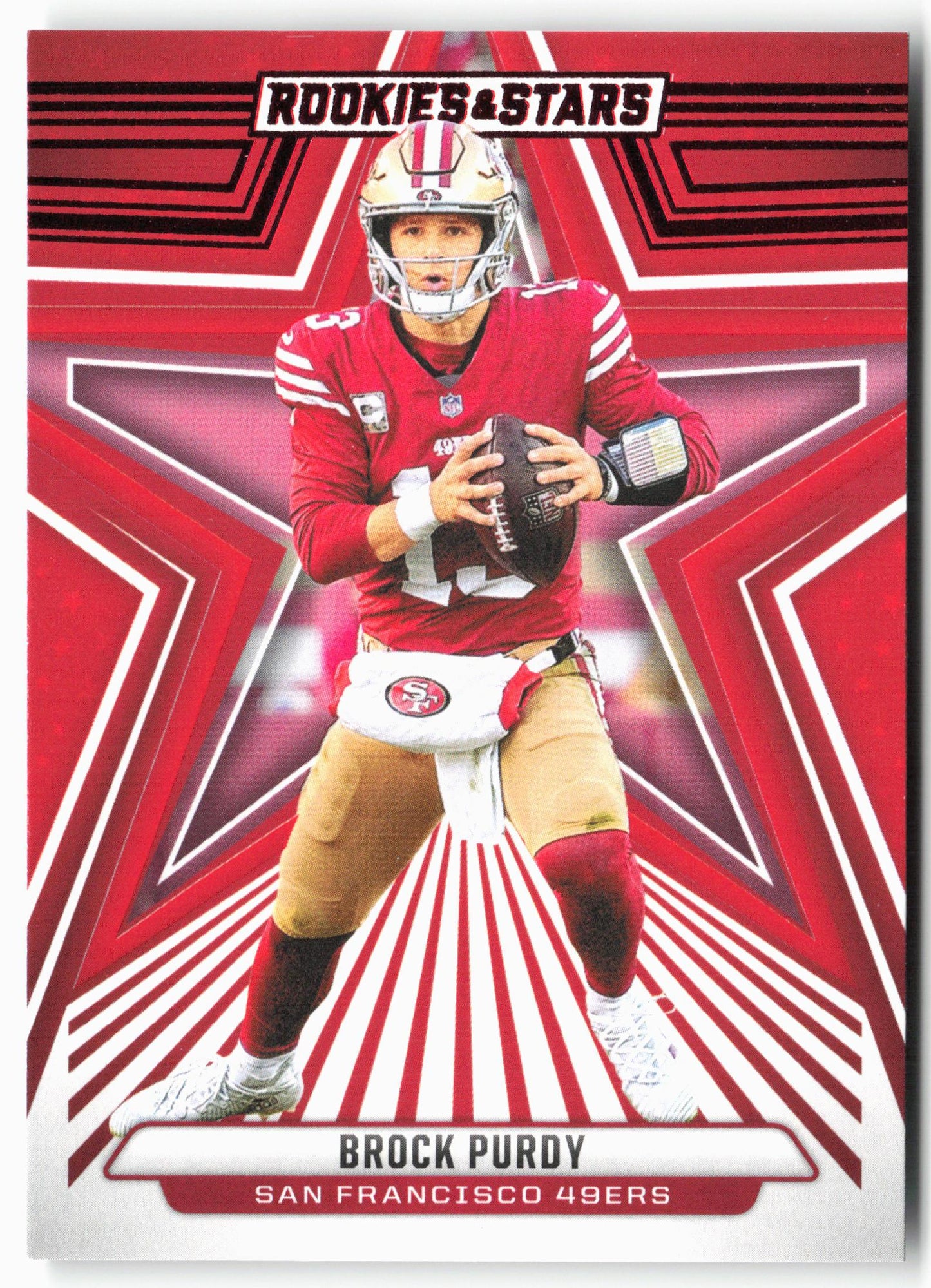 2024 Panini Rookies & Stars #82 Brock Purdy Red
