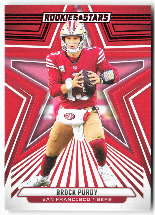 2024 Panini Rookies & Stars #82 Brock Purdy Red