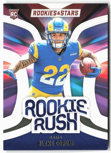 
2024 Panini Rookies & Stars #RR-BCM Blake Corum Rookie Rush