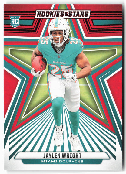 2024 Panini Rookies & Stars #149 Jaylen Wright Red