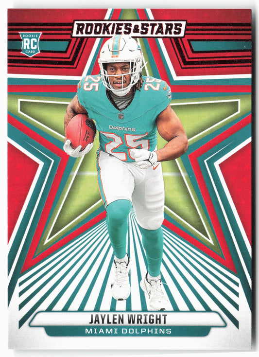 2024 Panini Rookies & Stars #149 Jaylen Wright Red