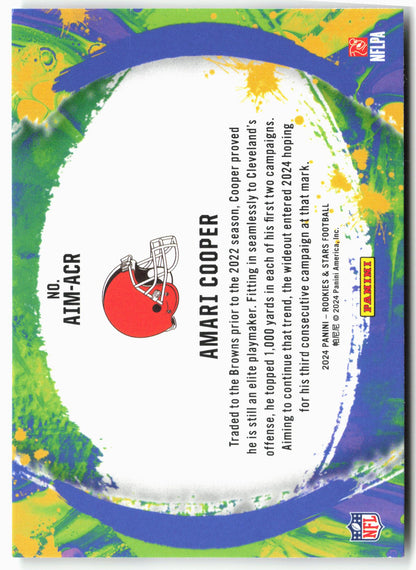 2024 Panini Rookies & Stars #AIM-ACR Amari Cooper Artistry in Motion