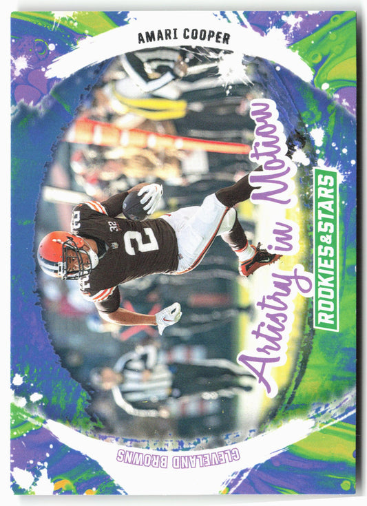 2024 Panini Rookies & Stars #AIM-ACR Amari Cooper Artistry in Motion