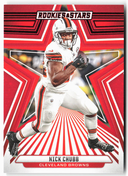 2024 Panini Rookies & Stars #24 Nick Chubb Red