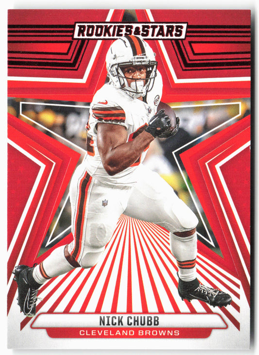 2024 Panini Rookies & Stars #24 Nick Chubb Red
