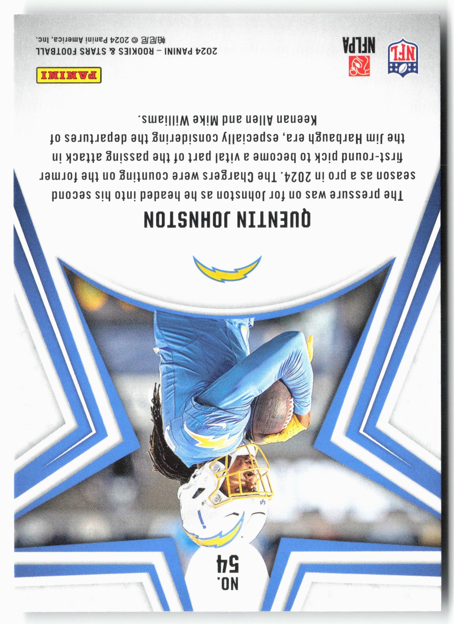 2024 Panini Rookies & Stars #54 Quentin Johnston