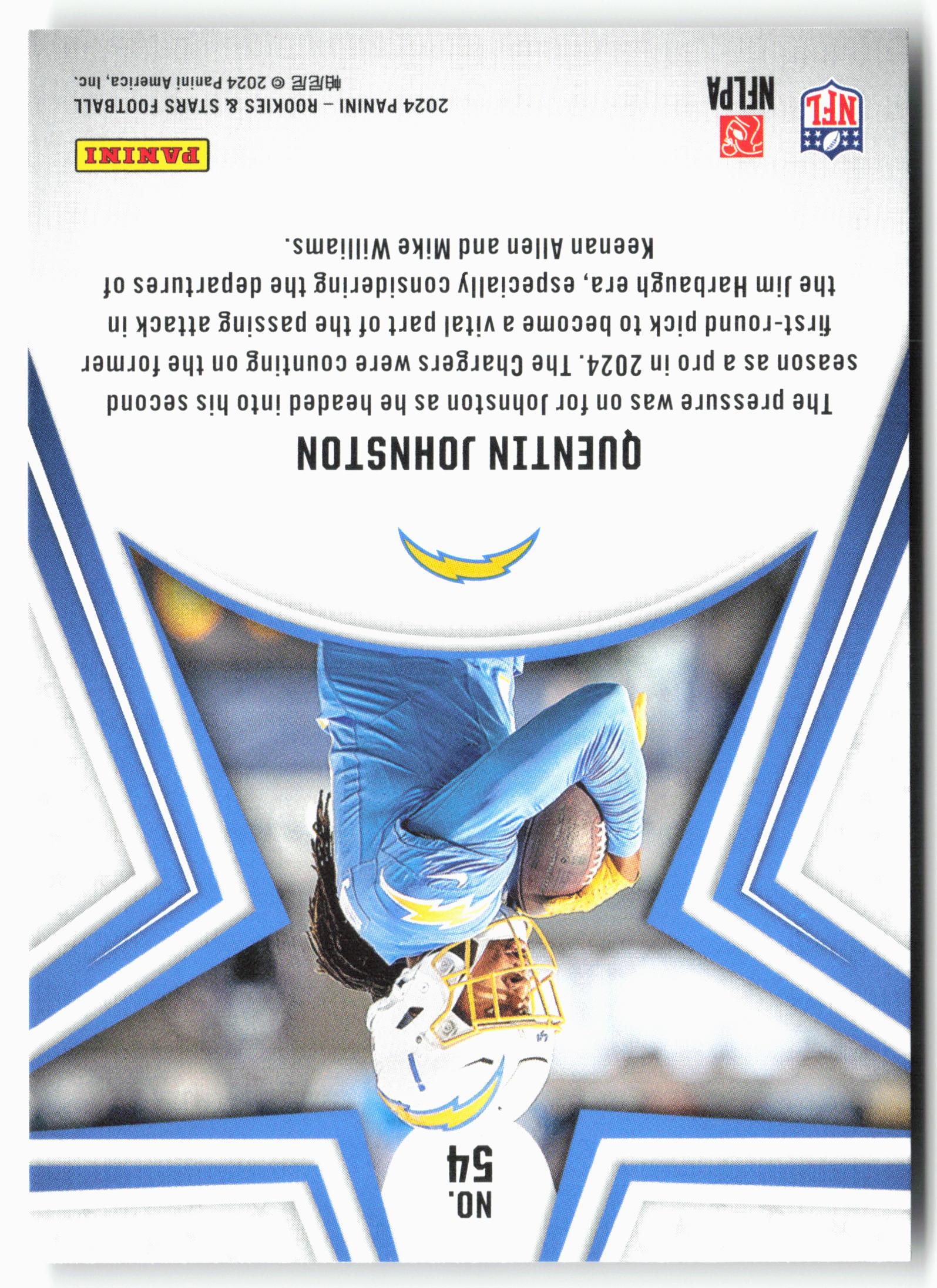 2024 Panini Rookies & Stars #54 Quentin Johnston