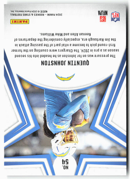 2024 Panini Rookies & Stars #54 Quentin Johnston