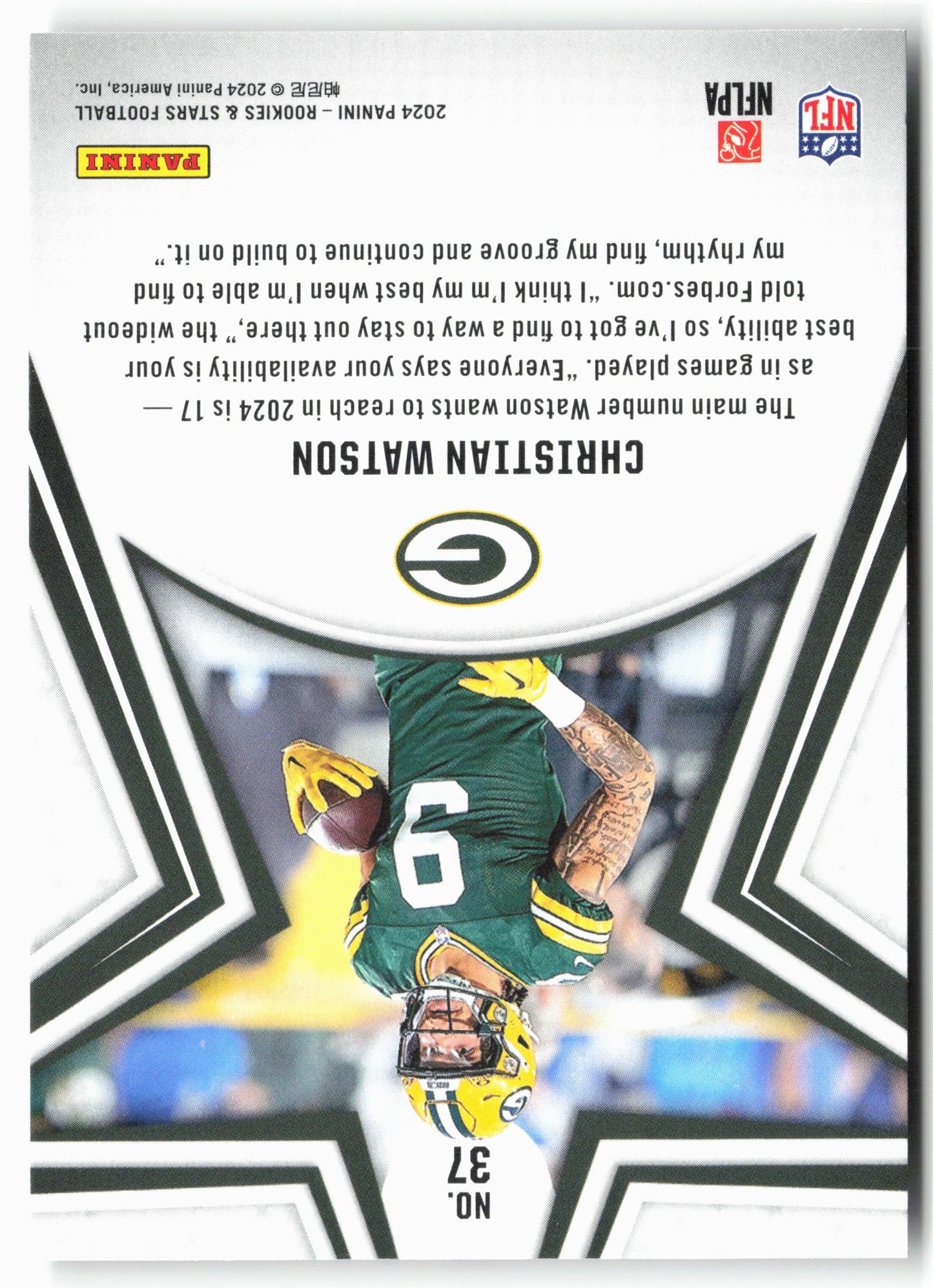 2024 Panini Rookies & Stars #37 Christian Watson