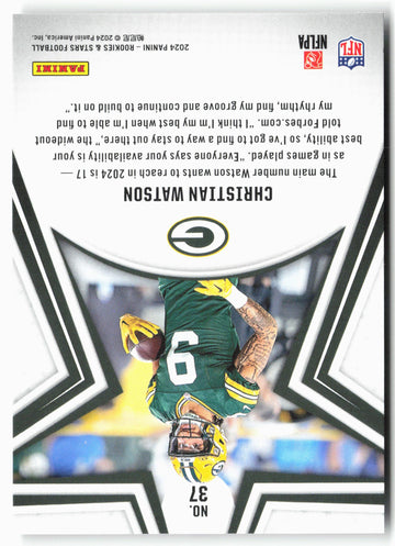 
2024 Panini Rookies & Stars #37 Christian Watson