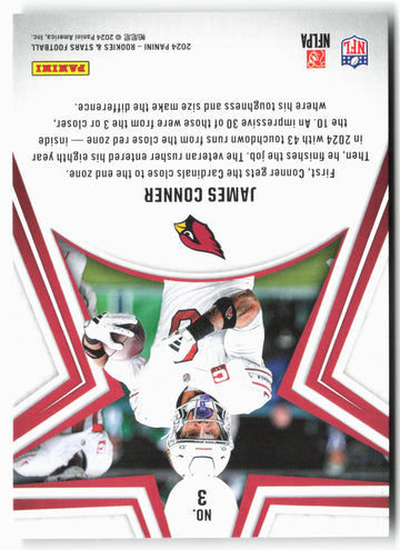 
2024 Panini Rookies & Stars #3 James Conner
