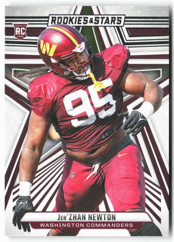 
2024 Panini Rookies & Stars #152 Jer'Zhan Newton